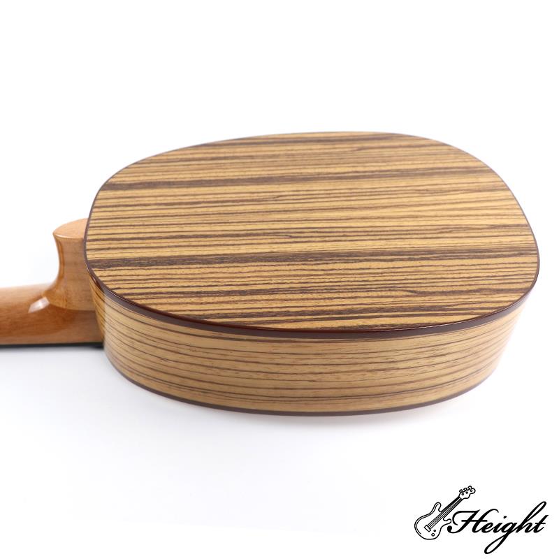 glossy ukulele backside