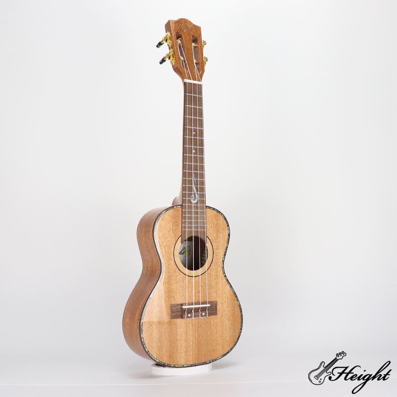 HC16 gloss solid mahogany ukulele 3