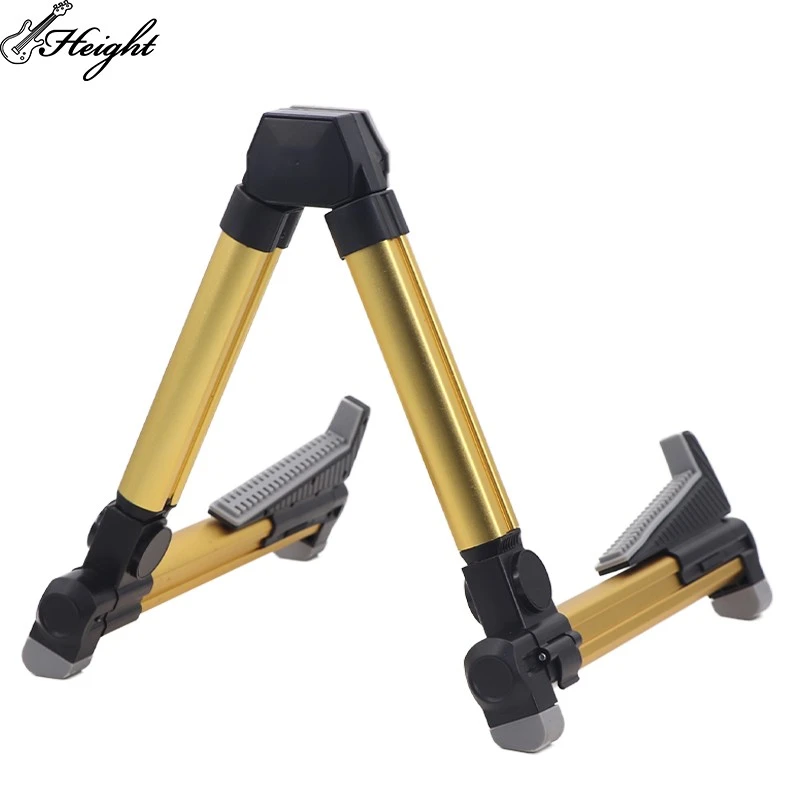 Height Gold Aluminum Silicone Guitar Stand Factory Bulk Wholesale Customization price