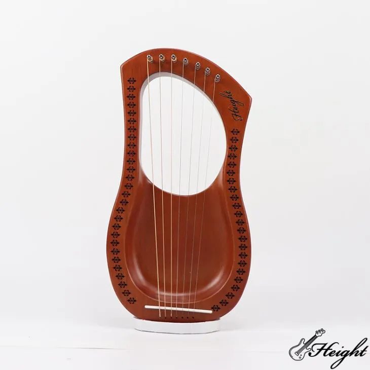 Lyre Harfa 7 Gudački glazbeni instrument Harfa