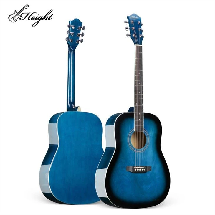 Good Cheap Sunburst Acoustic Guitar 41 Inch
